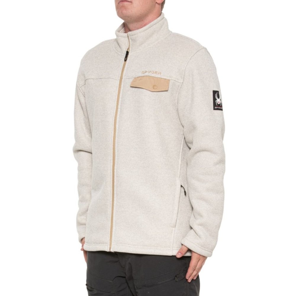 Spyder XL Expo Sweater Fleece Jacket Full Zip